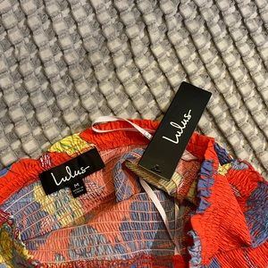 Off the shoulder vacation dress